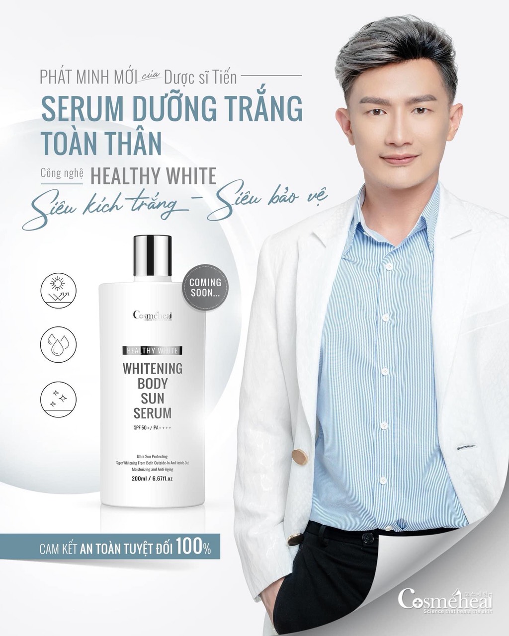  Serum dưỡng trắng toàn thân WHITENING BODY 